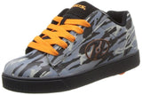 Heelys Straight Up Skate Shoe (Toddler-Little Kid-Big Kid),Grey-Camouflage-Orange-Black,7 M US Big Kid