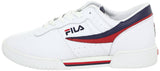 Fila Men's Original Fitness Fashion Sneaker, Cream-Peacoat-Fila Red, 11.5 M US