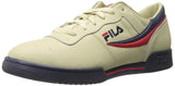 Fila Men's Original Fitness Fashion Sneaker, Cream-Peacoat-Fila Red, 11.5 M US