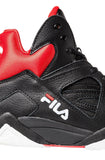 Fila Men's The Cage Sneakers,Black,11.5 M