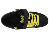 Men's Heelys Stripes Black Yellow Sneakers Skate Roller Shoes #7923 (7)