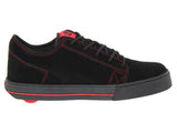 Men's Heelys Plush Black Red Sneakers Skate Shoes