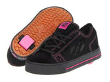 Heelys Plush Black Pink Sneakers Skate Shoes #7933 (7)