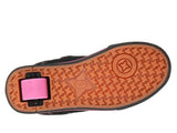 Heelys Plush Black Pink Sneakers Skate Shoes #7933 (8)