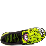 Iron Fist Zombie Chomper Women's Slip On Shoes Green Size 8