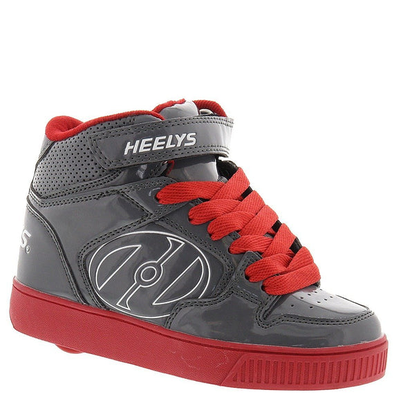 Heelys Fly Gray Grey - Red Skate Roller Shoes (13)