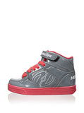 Adult's Heelys Gray-Red Skate Shoes (8)
