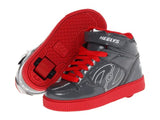 Heelys Fly Gray Grey - Red Skate Roller Shoes