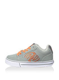 Adult's Heelys Motion Gray-Orange Skate Shoes Size 8 HSY703