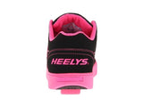 Adult's Heelys Straight Up Black-Pink Skate Shoes