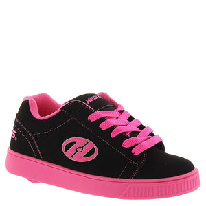 Adult's Heelys Straight Up Black-Pink Skate Shoes (8)