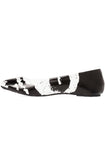 Iron Fist Women's Misfits Skull Flats 8 Black-White