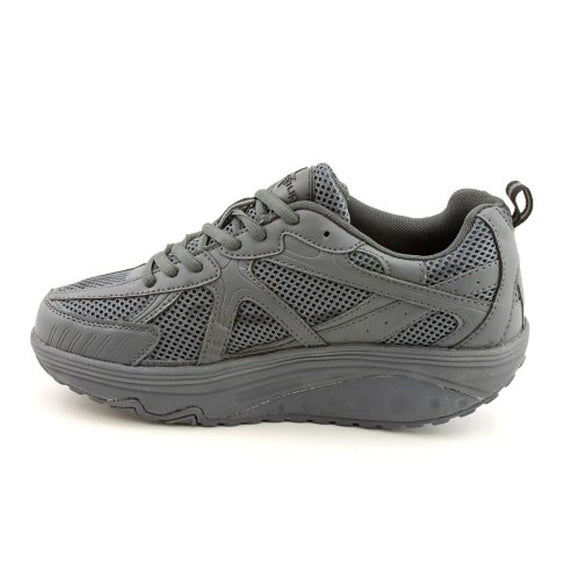 Women's One Step Up Women's 'Workout-Wild' Athletic Grey Gray Shoes Sneakers (7)