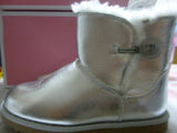 Circo Girl Toddler Suede Gelsey Silver Boot, Size 1