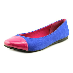 American Rag Petra Womens Size 9.5 Blue Faux Suede Flats Shoes