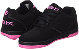 Heelys Propel Skate Shoe (Toddler-Little Kid-Big Kid), Black-Pink, 8 M US Big Kid