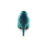 American Rag Teal Velvet Women's Shoes 8M Pumps Classics Heels