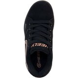 Heelys Propel Boy's Shoe - Black- Gum Size 8