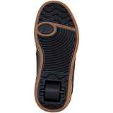 Heelys Propel Boy's Shoe - Black- Gum Size 8