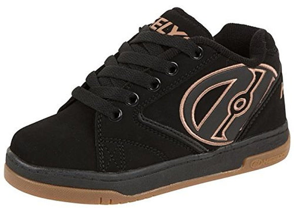 Heelys Men's Propel 2.0 Fashion Skate Black Gum Sneakers Shoes