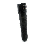 Rampage Benedetto Womens Faux Suede Fashion Knee-High Boots