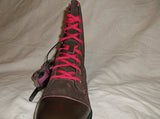 Heely's Uptown Brown-Multi Skate Roller Hightop Shoes Size 9-Unisex- 10-Women's