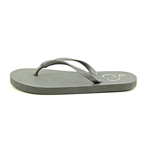 143 Girl Zada Womens Size 7 Gray Thongs Sandals Shoes