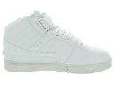 Fila Men's Vulc 13 White-Silver-Gum High Top Fashion Sneakers, 12 D(M) US