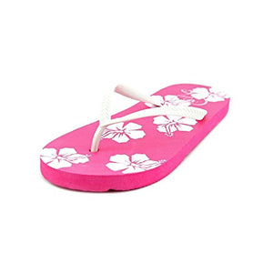143 Girl Zada Womens Size 10 Pink Rubber Thongs Sandals Shoes