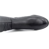 Franco Sarto Women's Lizbeth Wide Calf Black-Brown Boot 6.5 M