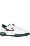 Men's Fila Original Fitness White-Sycamore-Biking Red Size :14