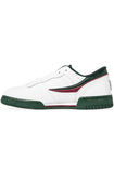 Men's Fila Original Fitness White-Sycamore-Biking Red Size :14