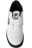 Men's Fila Original Fitness White-Sycamore-Biking Red Size :14