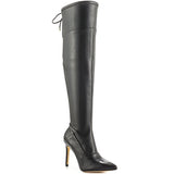 Guess Women's Valerine Pointed Toe Synthetic Over the Knee Boot US