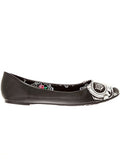 Iron Fist Womens Peek A Boo Flat