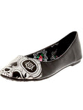 Iron Fist Womens Peek A Boo Flat