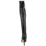 Guess Women's Valerine Pointed Toe Synthetic Over the Knee Boot US