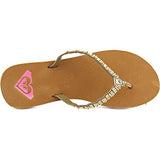 Roxy ARJL100405 Womens Alani Beaded Thong Sandals