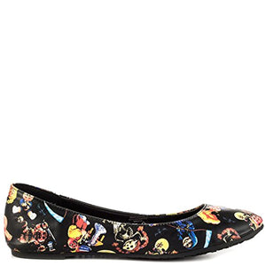 Iron Fist Women's Black Gpk All Day Flat Shoes