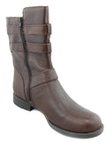 Born Women's Buckley Leather Mid Shaft Bootie Boots
