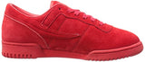 Fila Men's Original Fitness Suede Fashion Sneaker, Fila Red-Fila Red-Fila Red, 13 M US