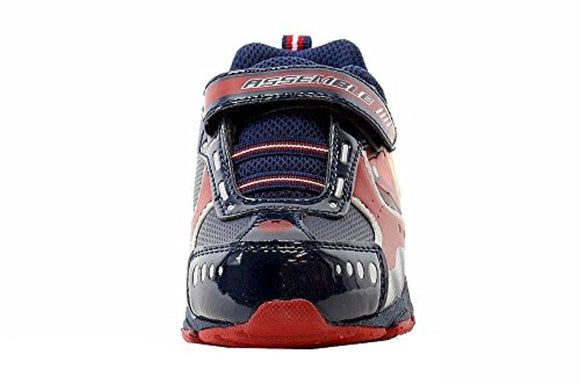 Avengers Toddler Boy's Black-Red-Silver Fashion Light Up Sneakers Shoes