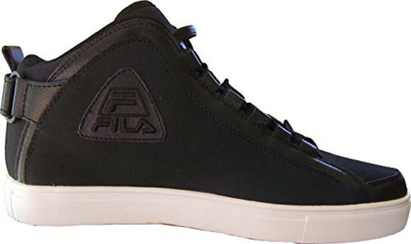 Men's Fila V96 Black-White Hightop Shoes Sneakers (10.5)