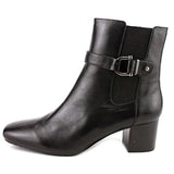 Bandolino Lorillard Square Toe Leather Ankle Boot