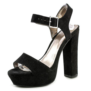 Material Girl Ciara Women Black Platform Heel