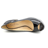 Marc Fisher Tumble 3 Open Toe Synthetic Heels