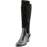 Alfani Women's Careeni Wide Calf Round Toe Leather Knee High Boot US