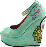 Iron Fist - Womens Sweet Tooth Peeptoe Wedges