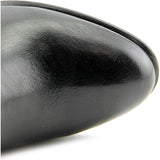 Alfani Women's Careeni Wide Calf Round Toe Leather Knee High Boot US