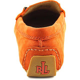 Lauren Ralph Lauren Women's Caliana Slip-On Loafer, Orange, Size 6.0